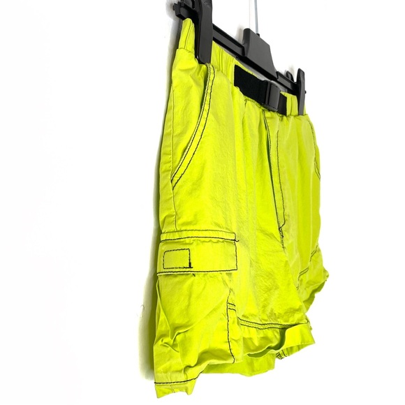 Urban Outfitters Neon Cargo Buckle Shorts - Picture 2 of 6